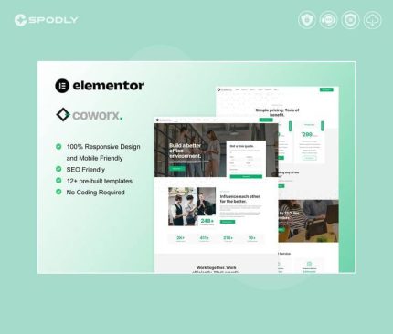 Gpl-Coworx-Coworking-Space-Virtual-Office-Elementor-Template-Kit