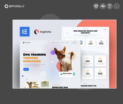 Gpl-DogWorks-Dog-Training-Elementor-Template-Kit