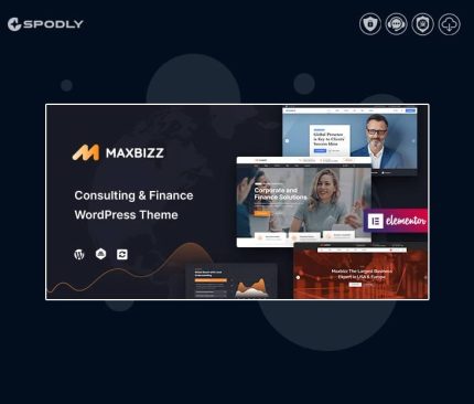 Gpl-Maxbizz-Consulting-Financial-Elementor-WordPress-Theme