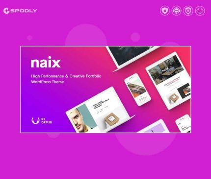 Gpl-Naix-Creative-High-Performance-Portfolio-WordPress-Theme