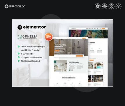 Gpl-Ophelia-Hotel-Resort-Elementor-Template-Kit