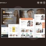 Gpl-Peaceful-Mental-Health-Awareness-WordPress-Elementor-Template-Kit