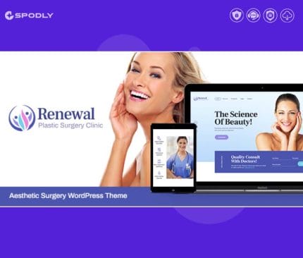 Gpl-Renewal-Plastic-Surgery-Clinic-Medical-WordPress-Theme