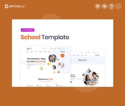 Gpl-Shelly-–-School-Template-Kit-for-Elementor-1.0.0