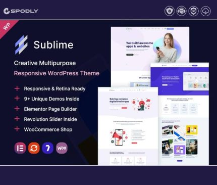 Gpl-Sublime-Creative-Multipurpose-WordPress-Theme