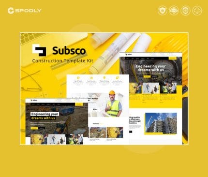 Gpl-Subsco-Construction-Elementor-Template-Kit