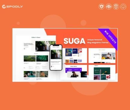 Gpl-Suga-Magazine-and-Blog-WordPress-Theme