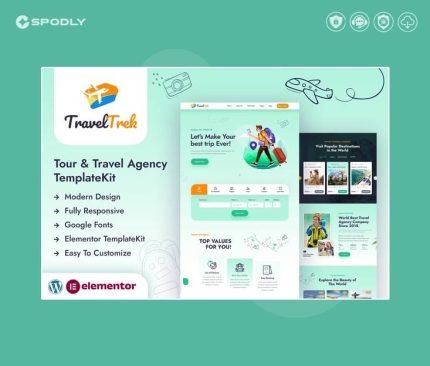Gpl-Travel-Trek-–-Tour-and-Travel-Agency-Elementor-Template-Kit.
