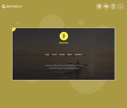 Gpl-Wheats-–-WordPress-easy-blogging-theme