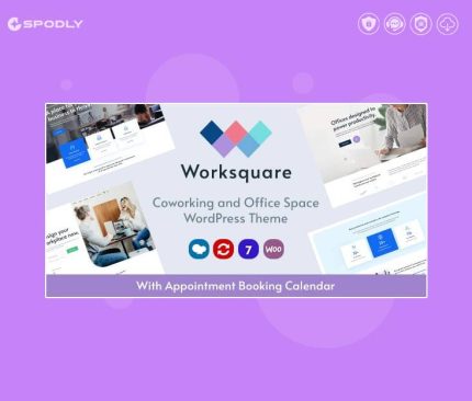 Gpl-Worksquare-Coworking-and-Office-Space-WordPress-Theme