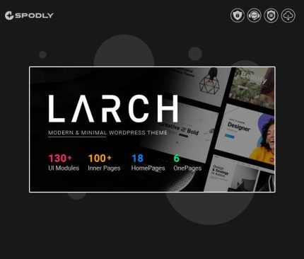 GplLarch-–-Responsive-Minimal-Multipurpose-WordPress-Theme