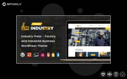 Industry Press - Factory and Industrial Business WordPress Theme