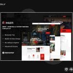 Inusti - Industrial & Factory Business Elementor Template Kit