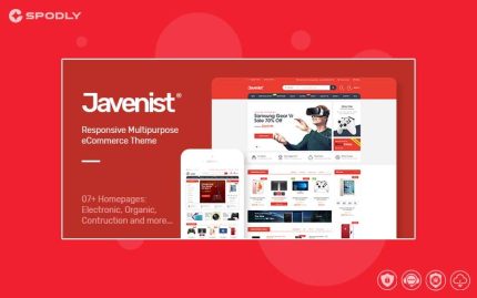 Javenist - Multipurpose eCommerce WordPress Theme