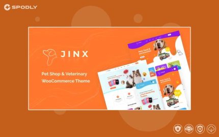 Jinx - Pet Shop & Veterinary WooCommerce Theme