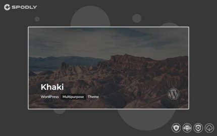 Khaki | Responsive Multi-Purpose WordPress Theme