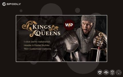 Kings & Queens | Historical War Medieval Reenactment WordPress Theme