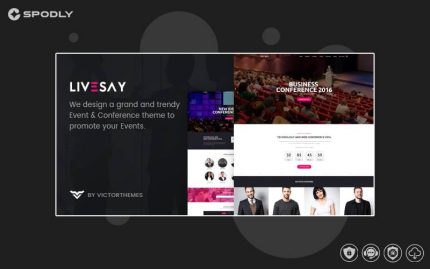 Livesay – Event & Conference WordPress Theme