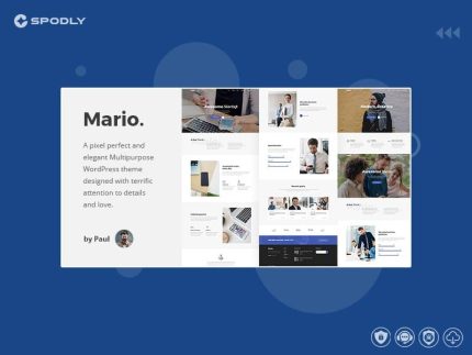 Mario. – Creative Multipurpose WordPress Theme