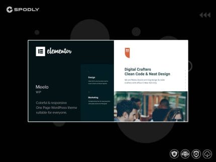 Meelo-Corporate-One-Page-WordPress-Theme