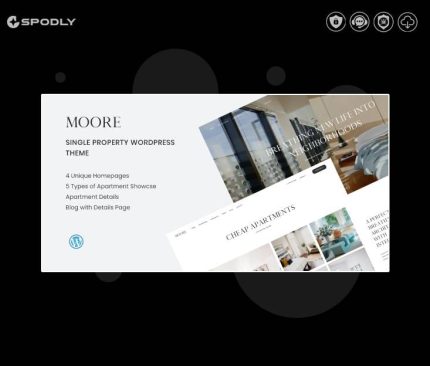 Moore – Single Property WordPress Theme