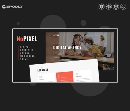 NoPixel – Portfolio Agency WordPress Theme