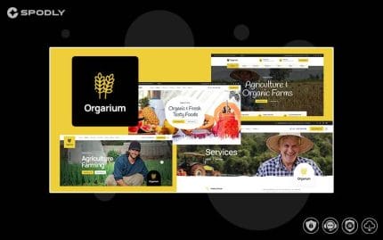 Orgarium - Agriculture & Organic Farm WordPress Theme