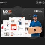 PackGo - Moving Transport Logistics Elementor Template Kit