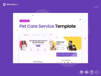 Petopia – Pet Care Service Elementor Template Kit