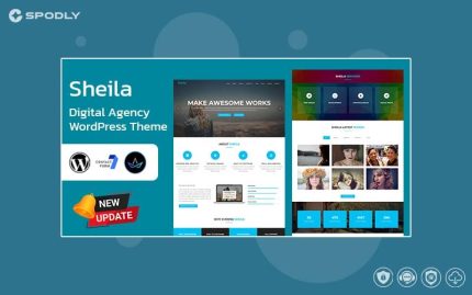 Sheila-Material-Design-Agency-WordPress-Theme