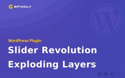 Slider Revolution Exploding Layers WordPress Plugin