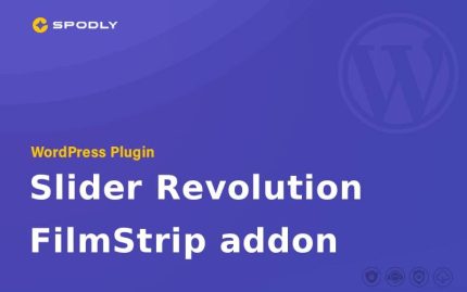 Slider Revolution FilmStrip addon WordPress Plugin