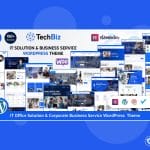 Techbiz - IT Solution & Business Consulting Service WordPress Theme