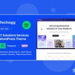Techogy - IT Service And Technology WordPress Theme