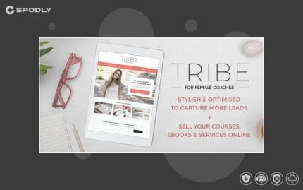 Tribe - Feminine Coach WordPress Theme