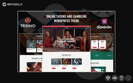 Trisino – Casino and Gambling WordPress Theme