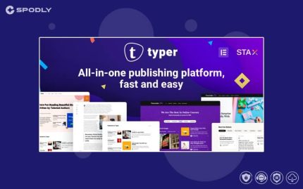 Typer - Multi Author Publishing WordPress Theme