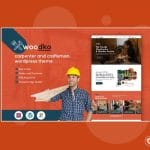 Woodko – Carpenter and Craftsman WordPress theme