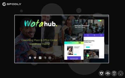 WotaHub | Coworking Space WordPress Theme