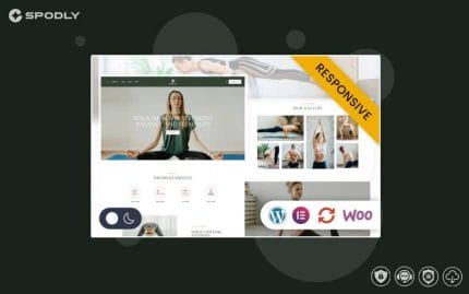 Yogaa – Yoga, GYM & Fitness Elementor WordPress Responsive Theme