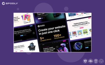 Zuzu - NFT & Crypto WordPress Theme