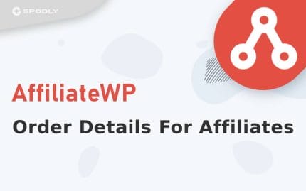 AffiliateWP - Order Details For Affiliates