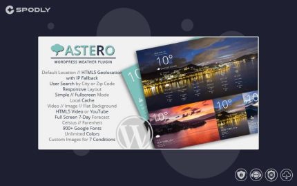 Astero WordPress Weather Plugin