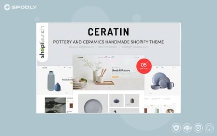 Ceratin - Pottery and Ceramics Handmade Shopify Theme