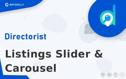 Directorist - Listings Slider & Carousel