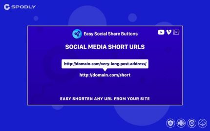 Easy Social Share Buttons - Self-Hosted Short URL