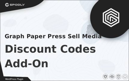Graph Paper Press Sell Media - Discount Codes Add-On