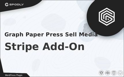 Graph Paper Press Sell Media - Stripe Add-On