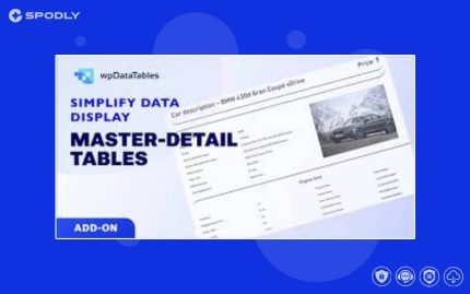 Master-Detail Tables for wpDataTables