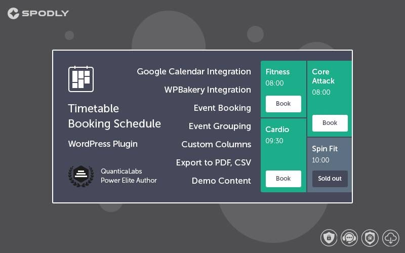 Timetable Responsive Schedule For WordPress plugin Timetable Responsive Schedule For WordPress plugin